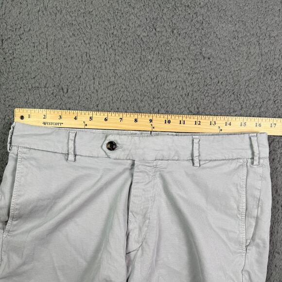 Peter Millar Collection Shorts Mens 34 Gray 9” Golf Chino Flat Front MS21RT14 - Picture 7 of 9